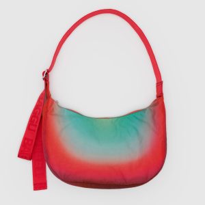 Medium Nylon Crescent Bag Rain