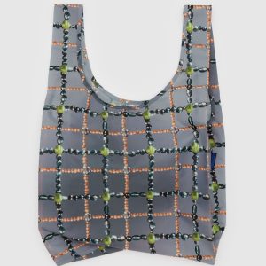 Standard Baggu Beaded Plaid