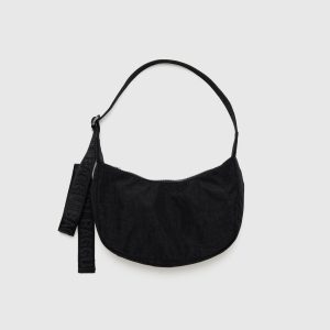 Small Nylon Crescent Bag Black 37"