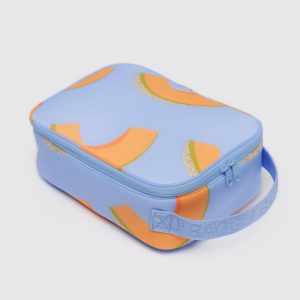 Lunch Box Cantaloupe Blue