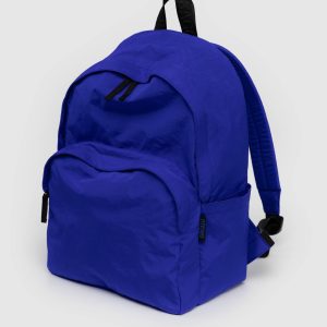 Large Nylon Backpack Lapis
