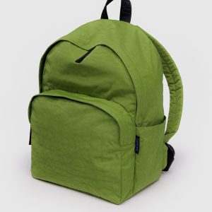 Large Nylon Backpack Green Juice