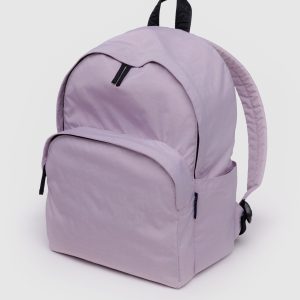Large Nylon Backpack Dusty Pink