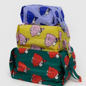 3D Zip Set Puffer Snoopy