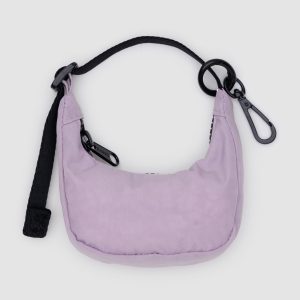 Crescent Bag Charm Dusty Pink