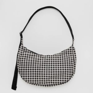 Medium Nylon Crescent Bag