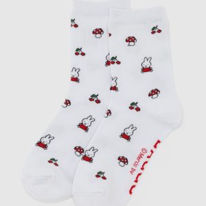 Crew Sock Miffy White