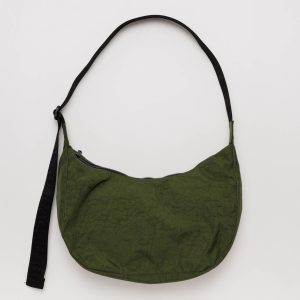 Medium Nylon Crescent Bag