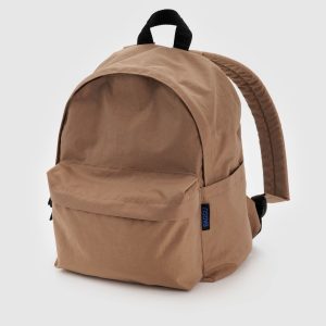 Medium Nylon Backpack Cocoa