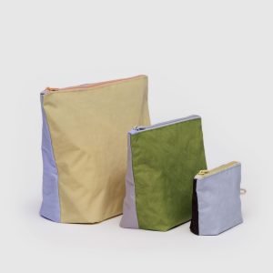Go Pouch Set Pastels Colorblock