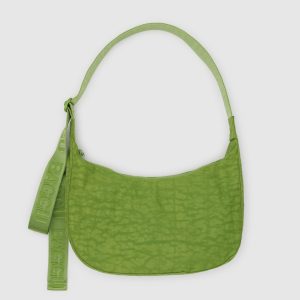 Medium Nylon Crescent Bag Green Juice