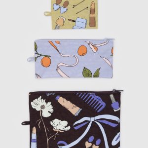 Flat Pouch Set Get Ready With Me