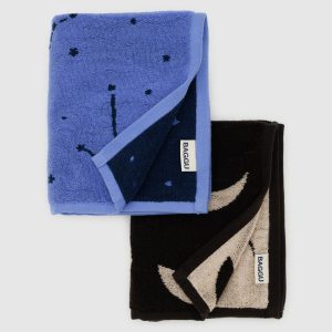 Hand Towel Set of 2 Night Sky
