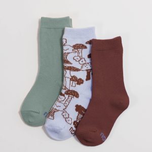 Kids Crew Sock Set of 3