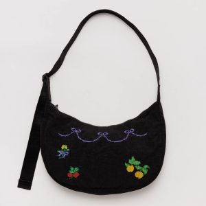 Medium Nylon Crescent Bag