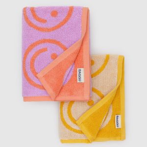 Hand Towel Set of 2 Happy Lilac Marigold