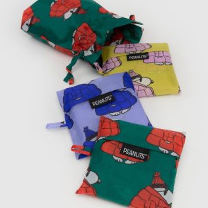 Standard Baggu Set of 3 Puffer Snoopy