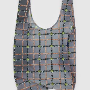 Big Baggu Beaded Plaid