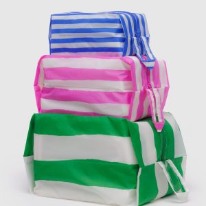 3D Zip Set Painted Stripe