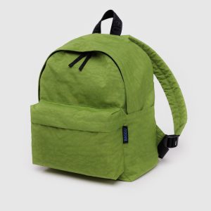Medium Nylon Backpack Green Juice