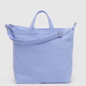 Horizontal Zip Duck Bag French Blue