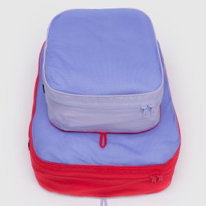 Large Packing Cube Set Mesh Berry Mix