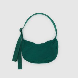 Small Nylon Crescent Bag Cypress