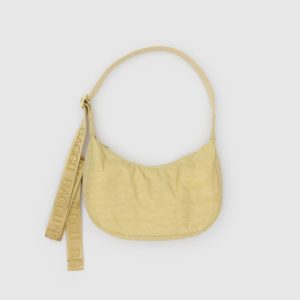 Small Nylon Crescent Bag Butter