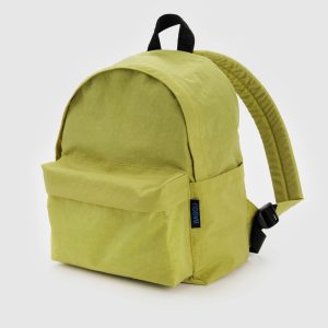 Medium Nylon Backpack Lemongrass