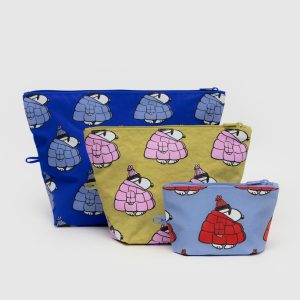 Go Pouch Set Puffer Snoopy