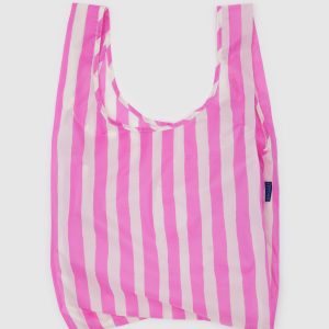 Standard Baggu Pink Painted Stripe